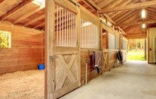 Wern Olau stable construction leads